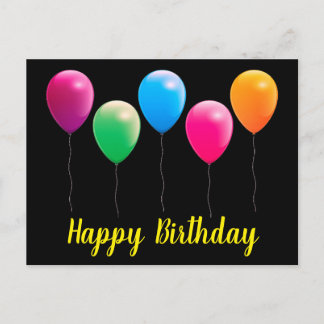 Carte Postale Happy birthday postcards