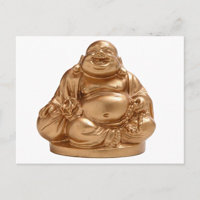 Carte Postale Happy Buddha (Devant)