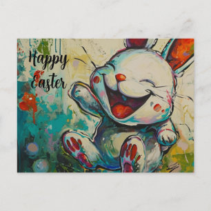 Carte postale Happy Bunny Pâques #6