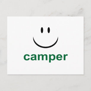 Carte Postale Happy Camper