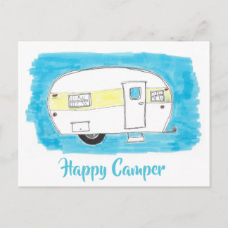 Carte postale Happy Camper
