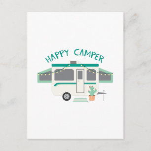 Carte Postale Happy Camper