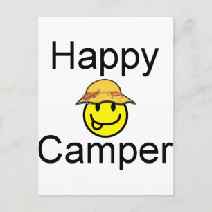 Carte Postale Happy Camper