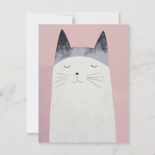 Carte Postale Happy Cat
