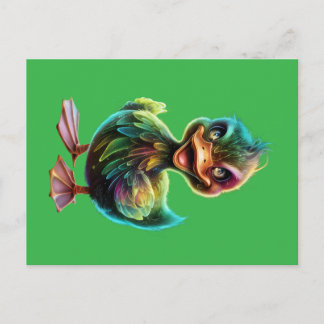 Carte Postale Happy duck.