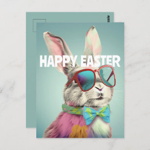 Carte Postale Happy Easter Bunny with Sung Funny