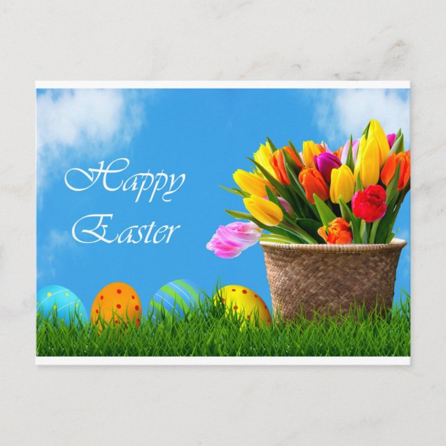 Carte Postale Happy Easter Postcard (Devant)