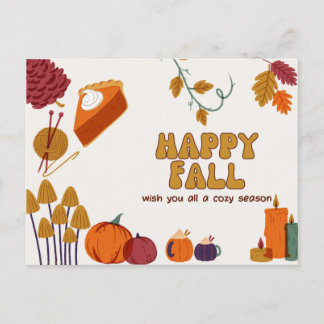 Carte postale Happy Fall