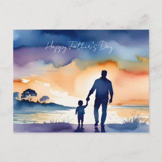 Carte Postale Happy Father's Day