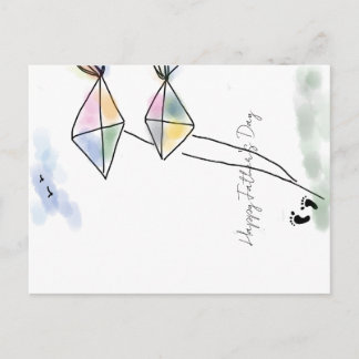 Carte Postale Happy Father's Day