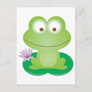 Carte Postale Happy Frog