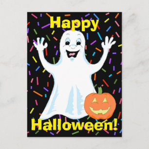 Carte postale Happy Ghost Halloween
