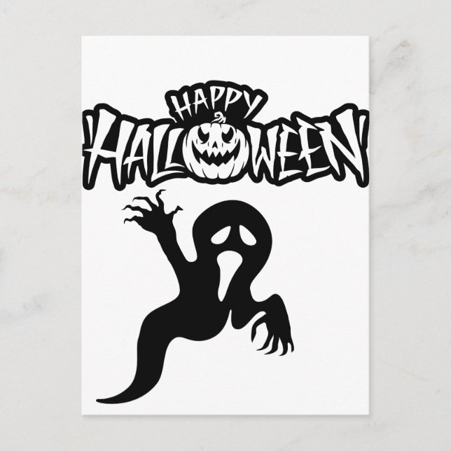 Carte postale Happy Halloween (Devant)