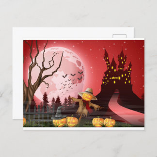 Carte Postale HAPPY HALLOWEEN 21 Postcard