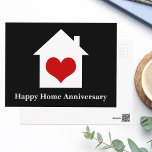 Carte Postale Happy Home Anniversaire Chic Immobilier Maison BW<br><div class="desc">Chic happy home anniversaire suivi cartes postales pour un courtier à envoyer à des clients passés. Les bureaux de prêts et les sociétés d'hypothèques peuvent également utiliser ces cartes comme un outil de marketing moderne pour rappeler aux clients précédents qui peuvent être prêts à refinancer ou à chercher une nouvelle...</div>