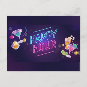 Carte postale Happy Hour