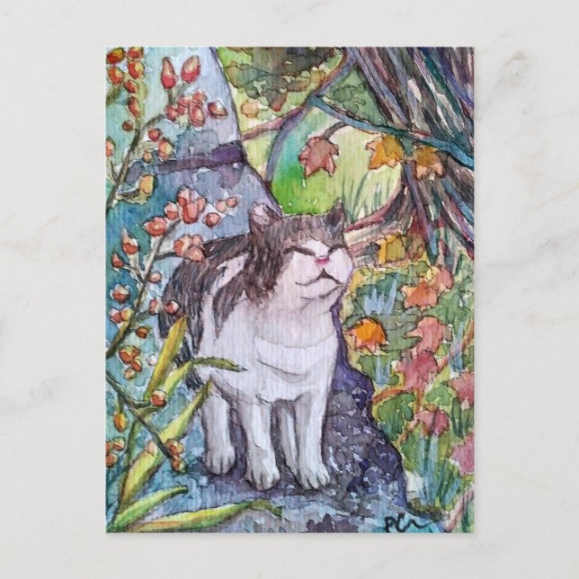 Carte Postale Happy Kitty (Devant)