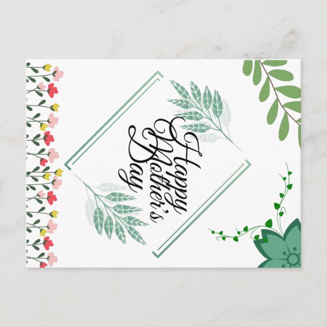 Carte Postale Happy Mother's Day (Devant)