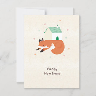 Carte Postale Happy new home vosje