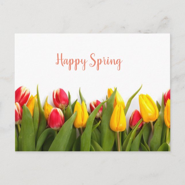 Carte postale Happy Spring (Devant)