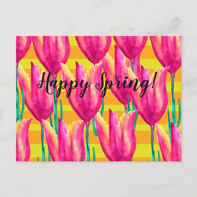 Carte postale Happy Spring (Devant)