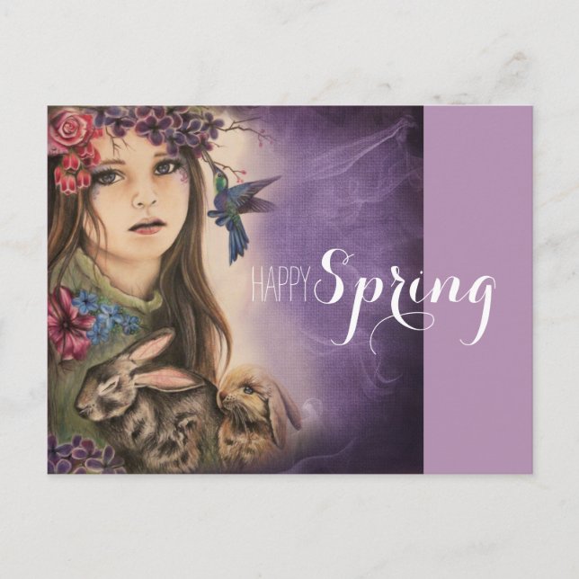 Carte postale Happy Spring (Devant)