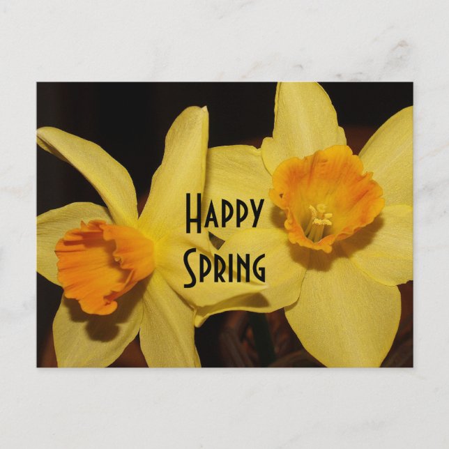 Carte postale Happy Spring (Devant)