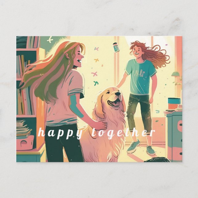 Carte postale Happy Together (Devant)