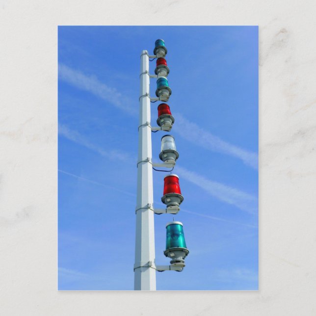 Carte Postale Harbor Lights, port de Cardiff Bay (Devant)