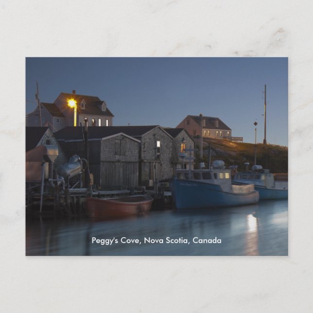 Carte postale Harbour At Peggy's Cove (Devant)