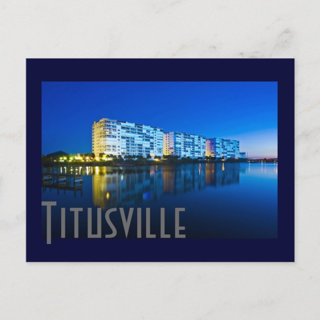 Carte Postale Harbour Pointe, Titusville, Floride, États-Unis (Devant)
