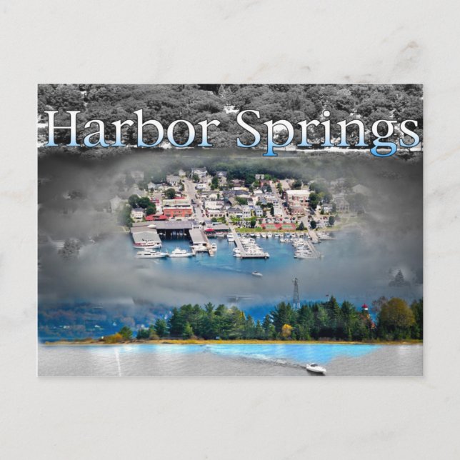 Carte Postale Harbour Springs, Michigan (Devant)