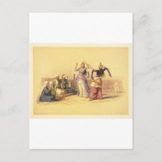 Carte Postale Harem Dancing Girls Cairo