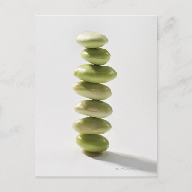 Carte Postale Haricots, Aliments (Devant)