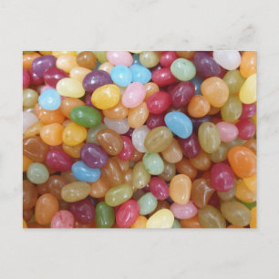 Carte Postale Haricots de Jelly Colorés