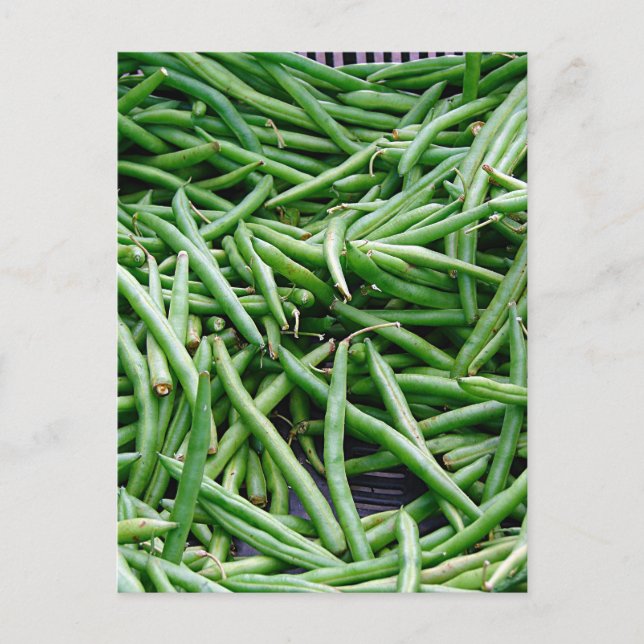 Carte Postale Haricots verts (Devant)