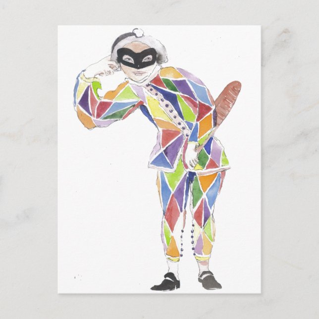 Carte Postale Harlekin (Devant)