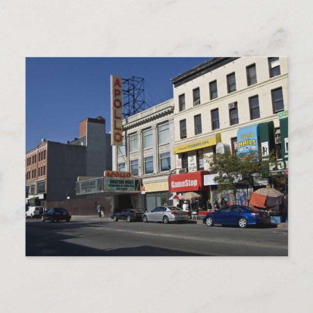 Carte Postale harlem postcard (Devant)