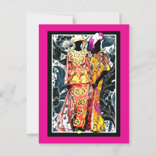 Carte Postale Harlem Renaissance 1920 Art déco