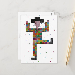 carte postale _ harlequin