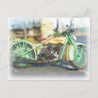 Carte Postale Harley 1929
