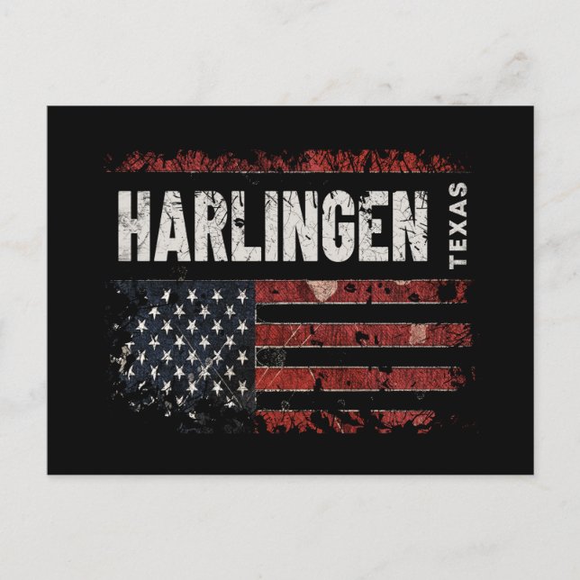 Carte Postale Harlingen Texas (Devant)
