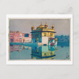 Carte Postale Harmandir Sahib (Temple d'Or), Hiroshi Yoshida