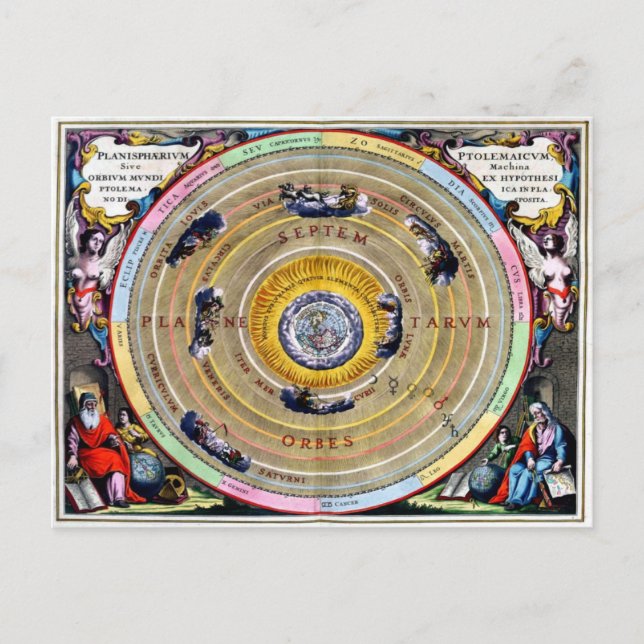 Carte Postale Harmonie céleste Macrocosmica (Devant)