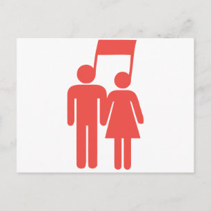 Carte Postale Harmonie dans la synchronisation