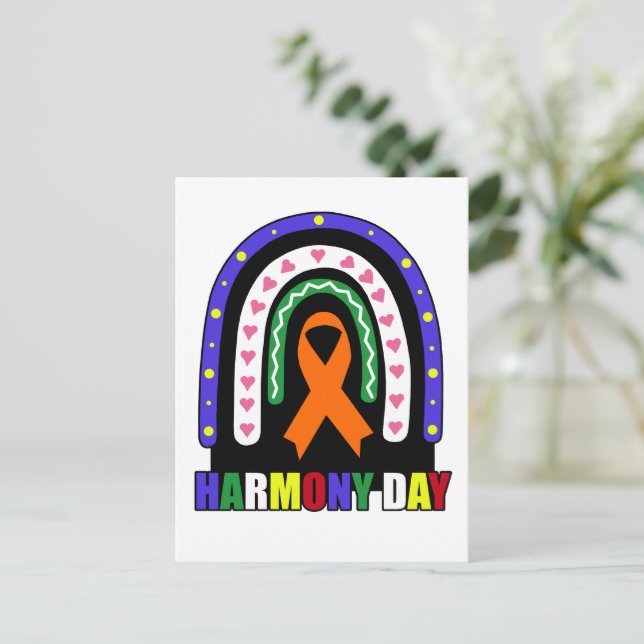 Carte Postale Harmony Day Australie (Debout devant)