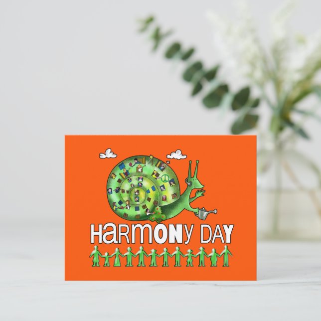 Carte Postale Harmony Day Australie (Debout devant)