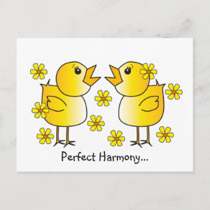 Carte postale Harmony parfaite