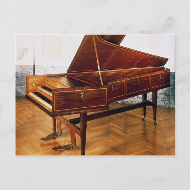 Carte Postale Harpsichord appartenant à Franz Joseph Haydn (Devant)
