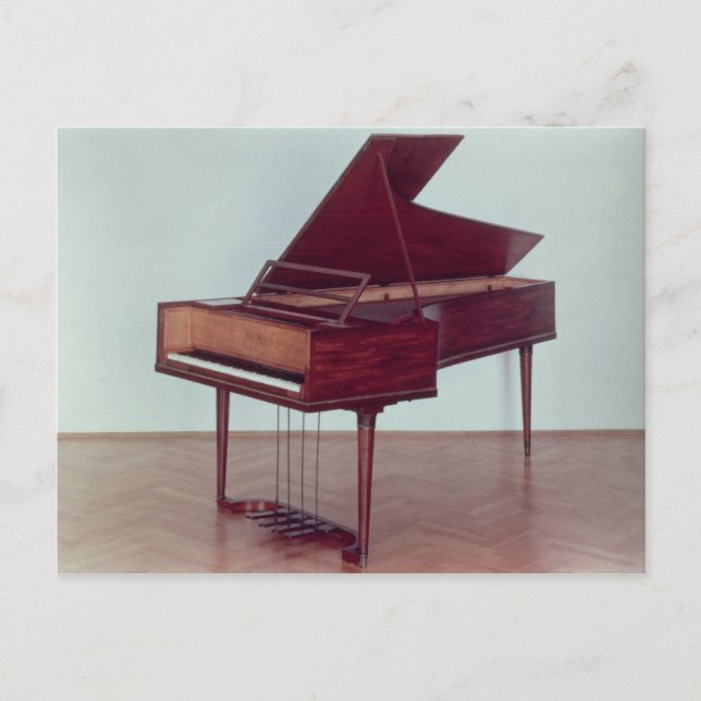 Carte Postale Harpsichord appartenant à Ludwig van Beethoven (Devant)